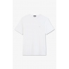 T-shirt Blanc simple sans logo de taille Unique
